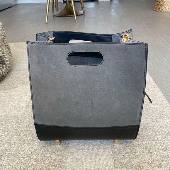 NEW Alexander Wang Chastity Leather and Suede Tote Bag - Picture 6 of 12